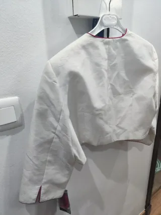 Traje chaqueta evento seda salvaje T.48