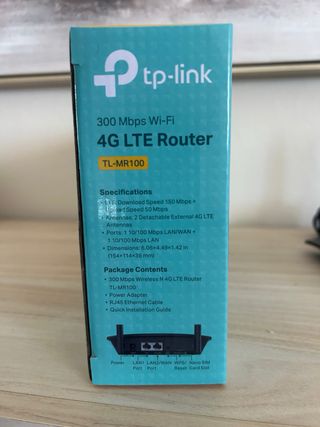TP-Link TL-MR100 Router 4G LTE Wi-Fi