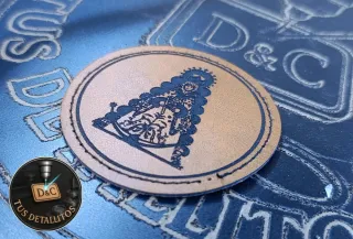 Parches de cuero personalizados