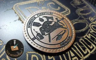 Parches de cuero personalizados