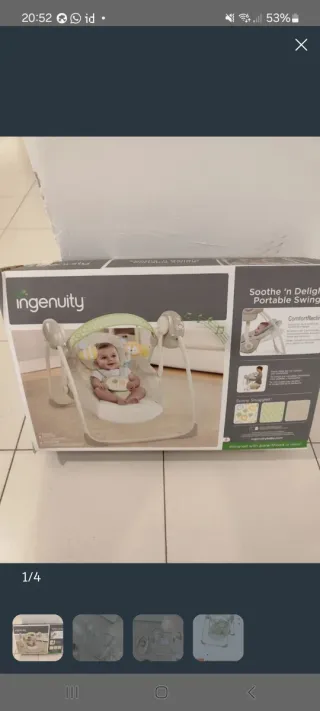 Hamaca mecedora para bebé