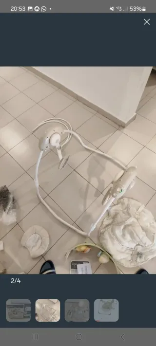 Hamaca mecedora para bebé