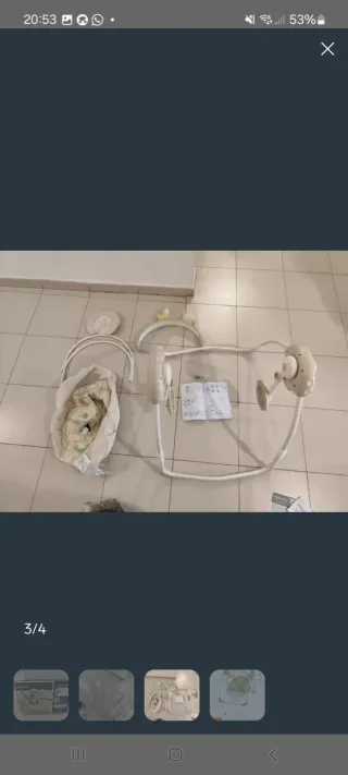 Hamaca mecedora para bebé