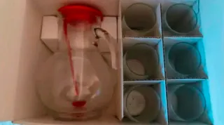 Jarra y vasos FRESCO - Set nuevo