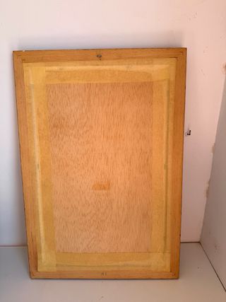 Fotografía antigua enmarcada