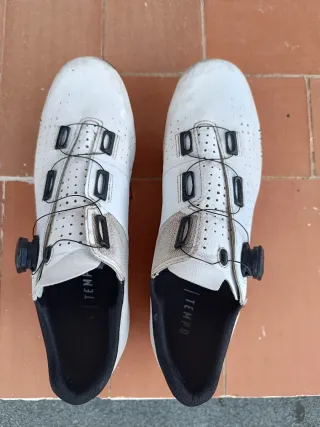 Zapatillas Ciclismo Fi'zi:k Blancas t45