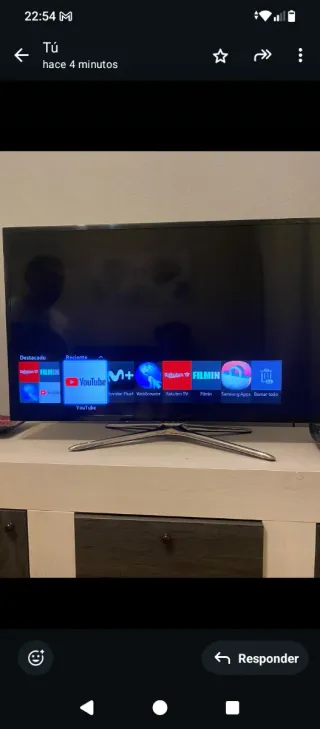 Smart TV Samsung Negra