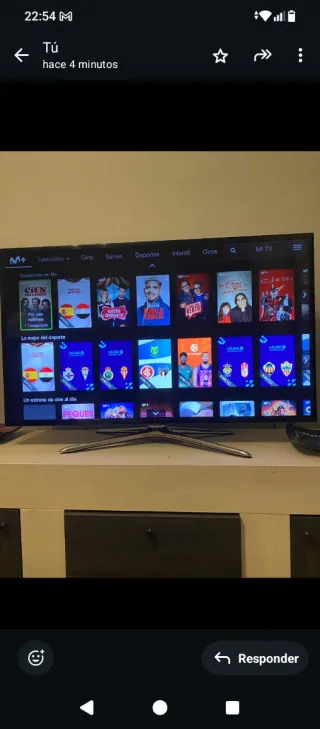 Smart TV Samsung Negra