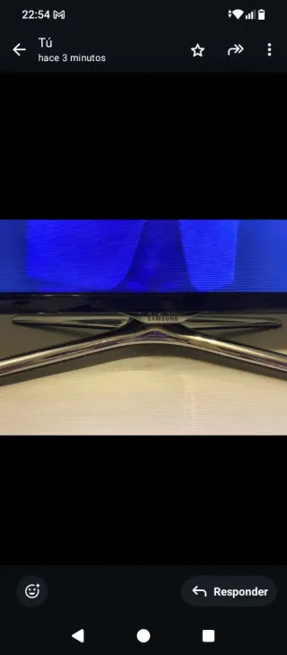 Smart TV Samsung Negra