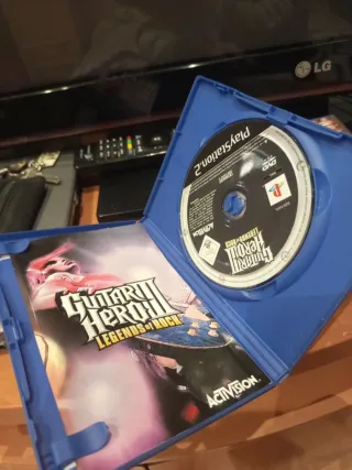 Guitar Hero 2 y 3 Legends of Rock PS2