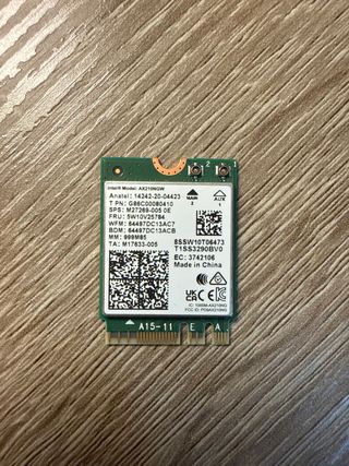 Tarjeta WiFi Bluetooth Intel AX210NGW