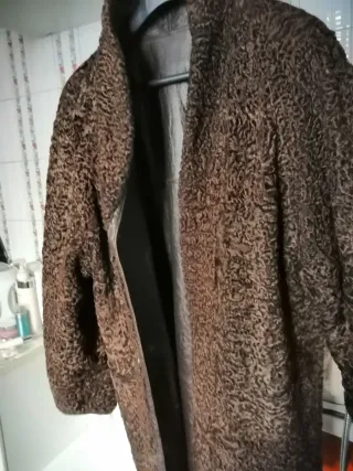 Cappotto Montone Vintage Uomo Persiano