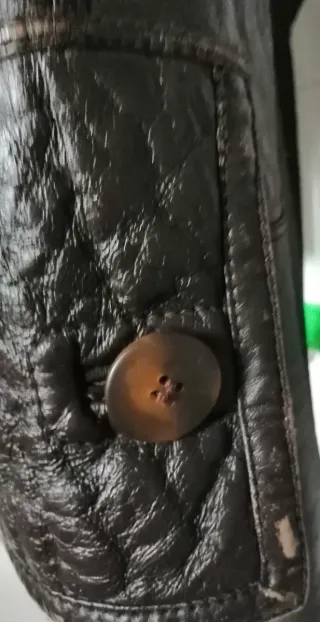 Cappotto Montone Vintage Uomo Persiano