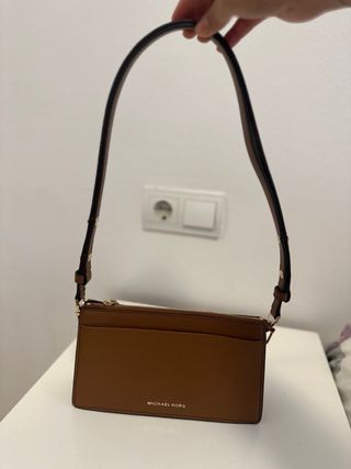 Bolso Michael Kors Marrón y Dorado