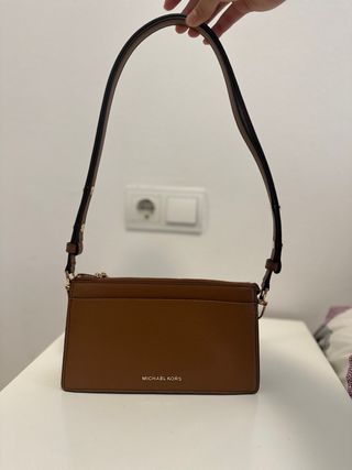 Bolso Michael Kors Marrón y Dorado