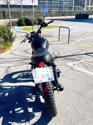 Mutt Fat Sabbath 125cc Negra