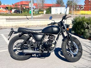 Mutt Fat Sabbath 125cc Negra