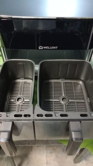 Freidora Doble Cesta Wellent 11L 2600W