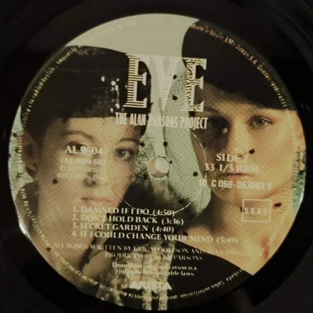 Vinilo The Alan Parsons Project - Eve