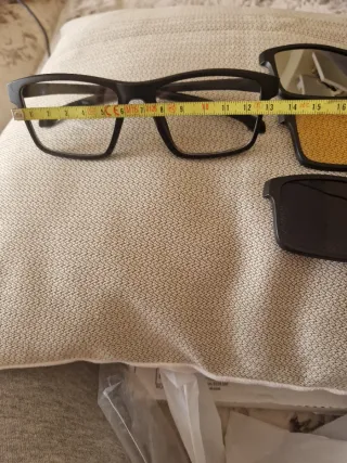 Gafas de sol clip-on negras