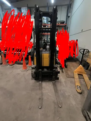 Carretilla elevadora eléctrica  Fiat OM Carrelli