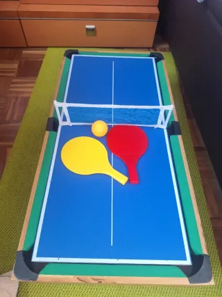 Mesa de billar portátil de madera