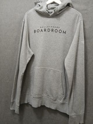 the north face hoodie size L grey