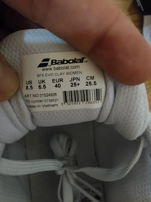 Zapatillas Babolat Michelin Talla 40