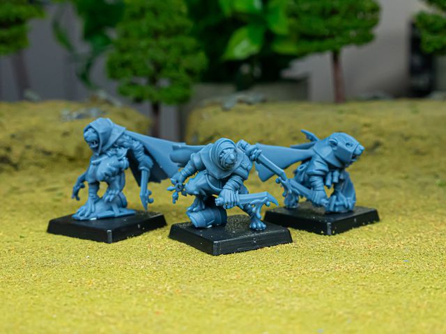 Hombres Rata -IV Sewer Vermin Highlands Miniatures