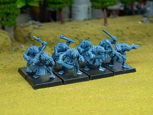 Hombres Rata -IV Sewer Vermin Highlands Miniatures
