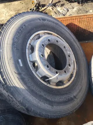 4 Ruedas Camión 315/80R22.5 con Llantas Aluminio
