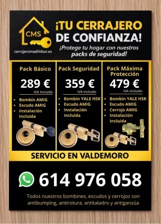 Cerrajero apertura de puertas 24 Horas