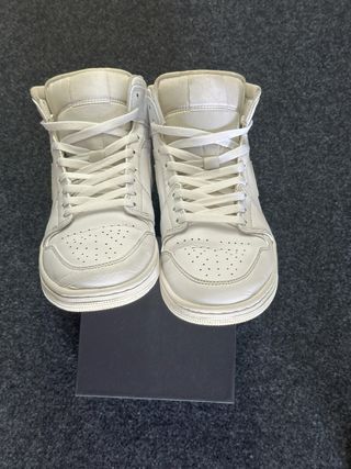 Nike Jordan 1 Mid 43 Triplo Blanco