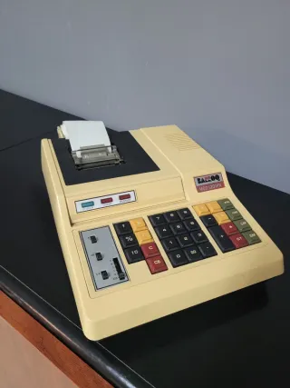 Calculadora BARROQ 1201PN con impresora