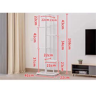 Estantería para plantas de metal 6 niveles.