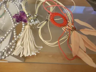 LOTE DE 4 COLLARES BOHO