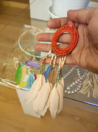 LOTE DE 4 COLLARES BOHO