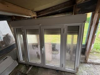 Ventana aluminio con persiana