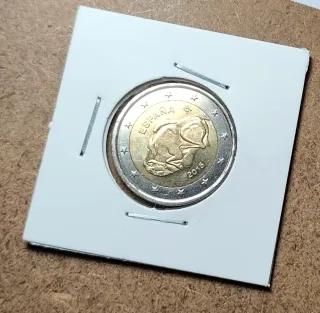 Moneda 2 Euros España 2015 Cueva de Altamira SC