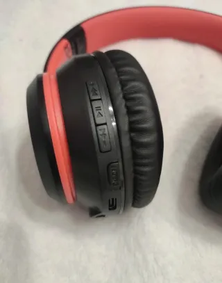 Auriculares Inalámbricos ADOL Negros y rosa coral