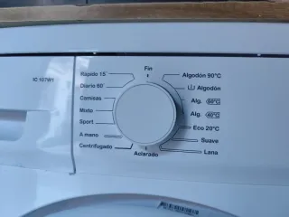 Lavadora ICECOOL IC 107W1 Carga 7kg