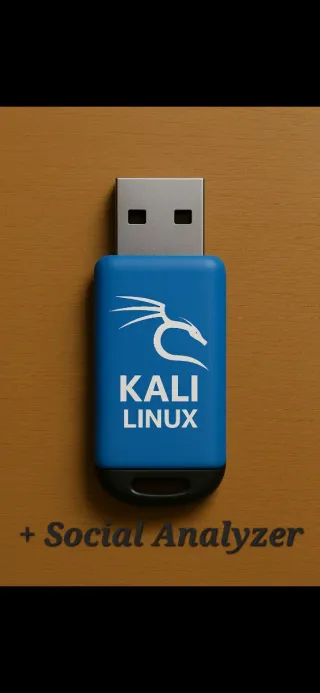 USB Kali Linux + Social Analyzer