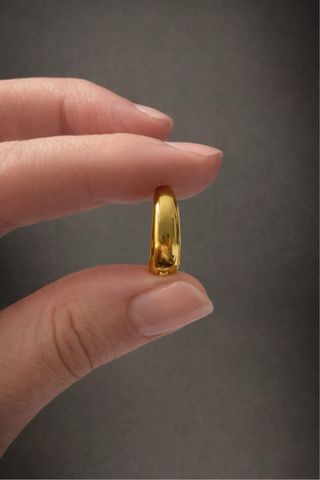 Pendientes aro dorados