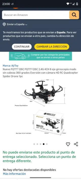 Dron FQ777 951 MINI 4CH 6-Axis Gyro