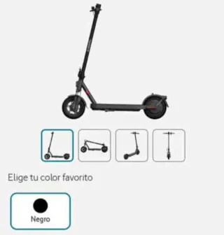 Patinete Eléctrico Xiaomi Negro