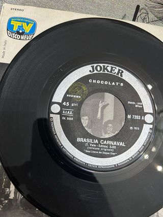 Chocolat's 45 giri - Brasilia Carnaval