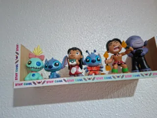 Action figure Stitch e personaggi Disney