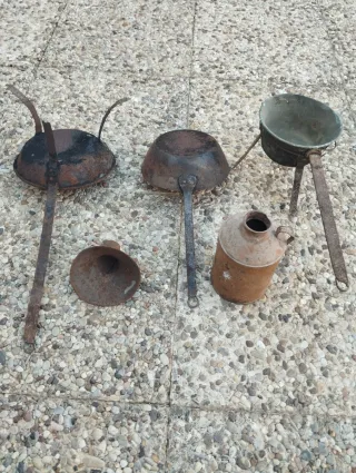 Utensilios antiguos de cocina