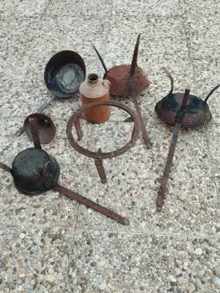 Utensilios antiguos de cocina