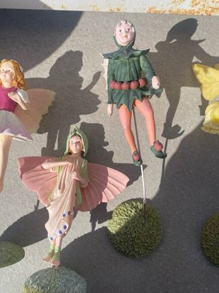 Figuras de hadas de flores (Set de 5)